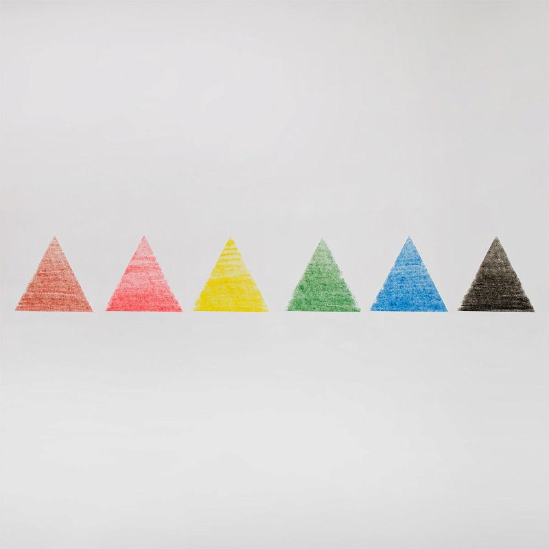 Карандаши цветные ArtSpace "School mood", 06цв., трехгранные, заточен., картон. упак., европодвес