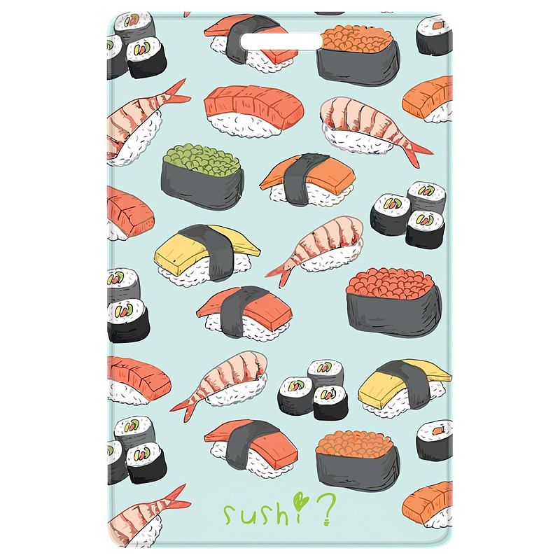 Обложка-карман для карт и пропусков OfficeSpace "Vibes", 95*65мм, ПВХ, ассорти 