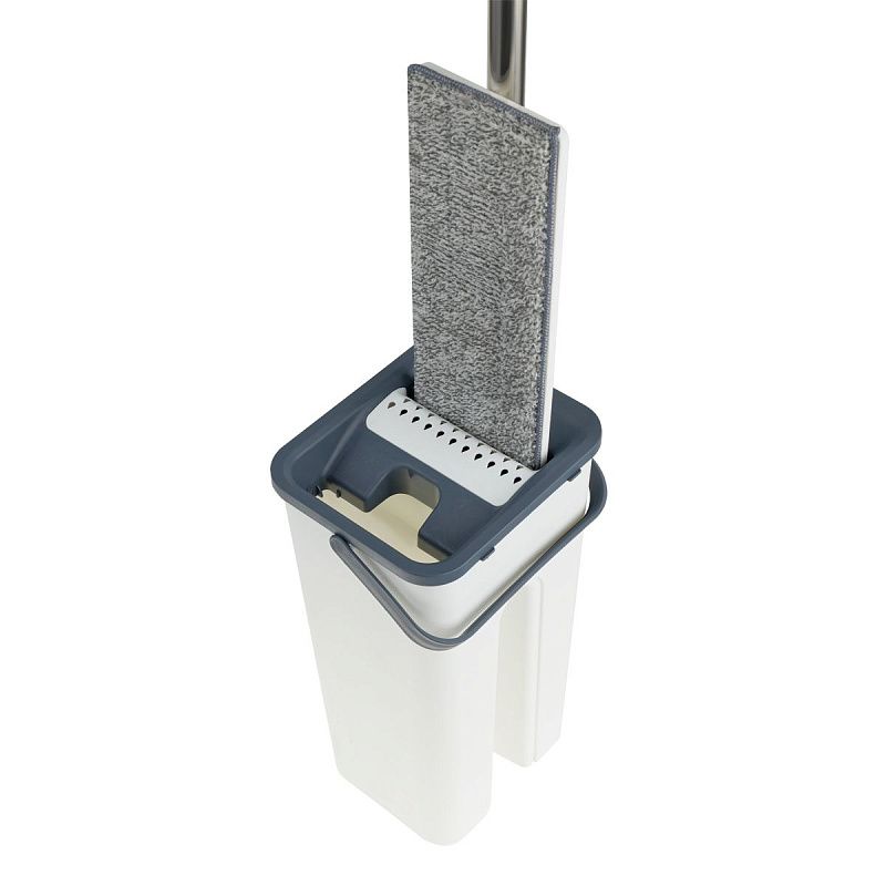 Комплект для уборки OfficeClean Professional, швабра, ведро 6 л., двухкамерное с отжимом, насадка МОП