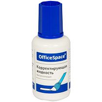 Корректирующая жидкость OfficeSpace, 12мл, на химической основе, с кистью