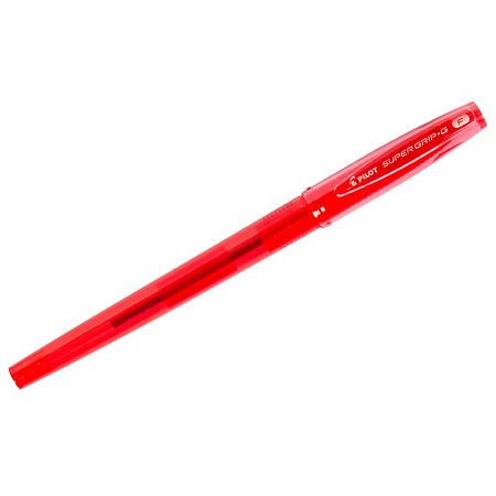 Ручка шариковая Pilot "Super Grip G" красная, 0,7мм, грип 