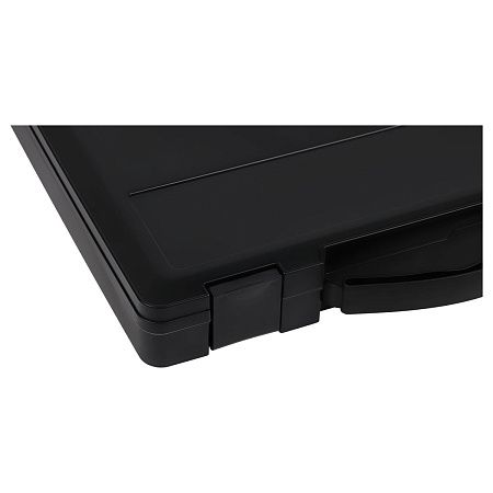Портфель СТАММ с выдвижной ручкой, 270*350*45мм, черный 
