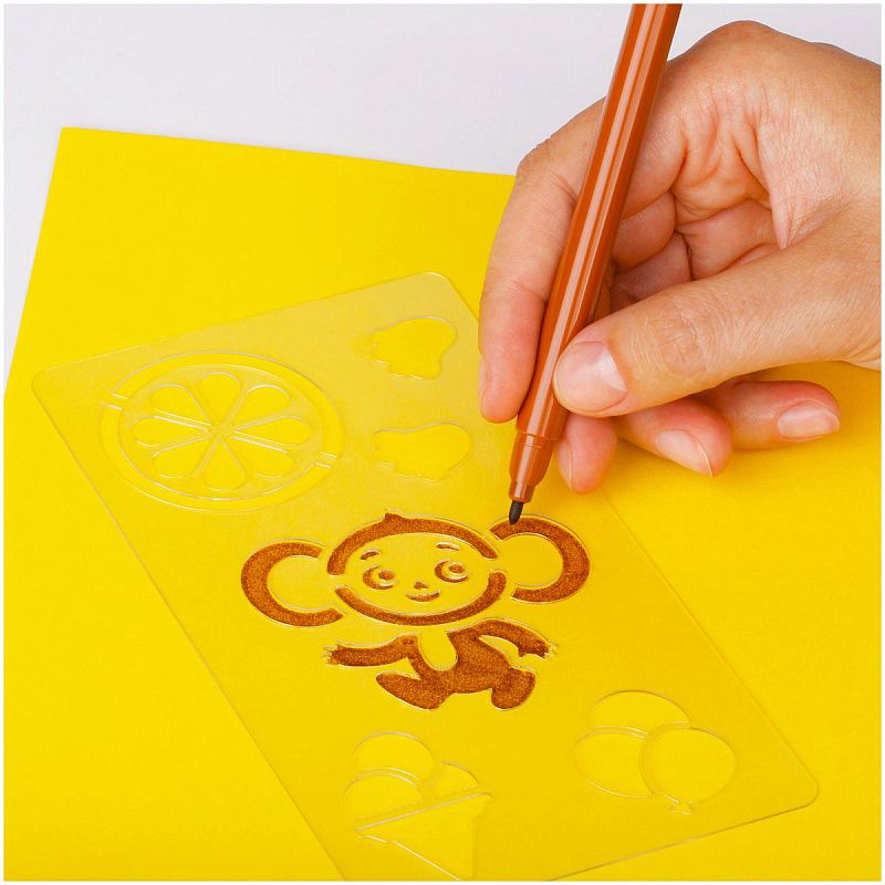 Набор трафаретов Мульти-Пульти "Чебурашка" 