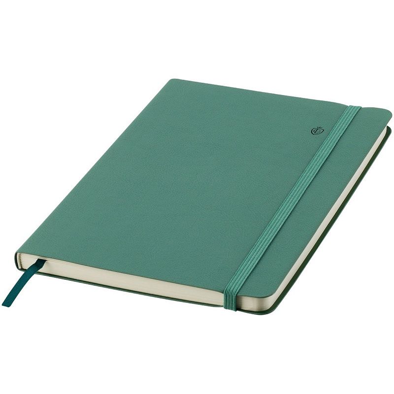 Записная книжка А5 96л. ЛАЙТ, кожзам, Greenwich Line "Classic. Dark teal", с резинкой, блок без линовки