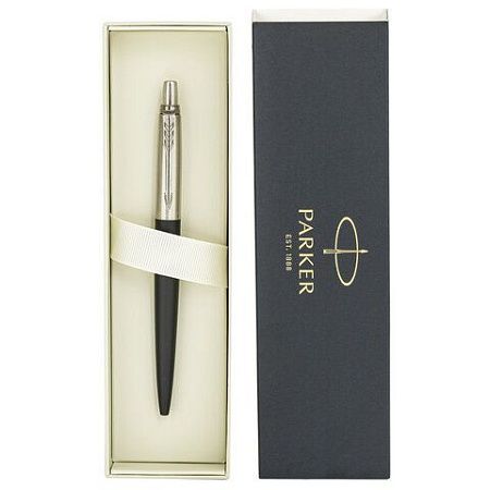 Ручка шариковая PARKER "Jotter Core Bond Street Black", пакет, 880893 