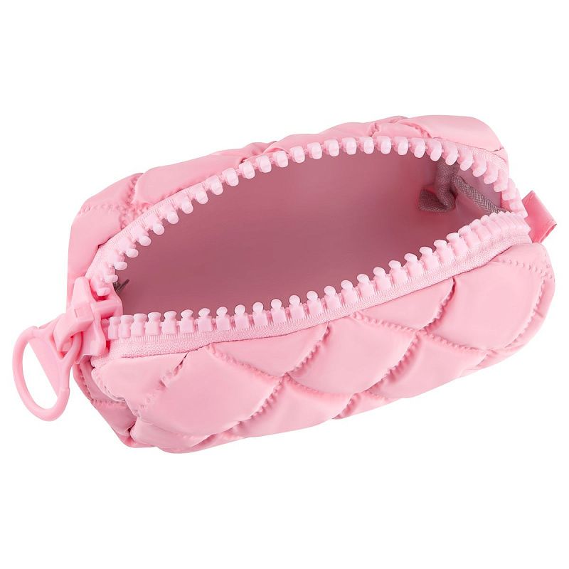 Пенал, 200*80*60 ArtSpace "Urban pink", 50% полиэстер, 50% полиуретан, розовая молния, подкладка 