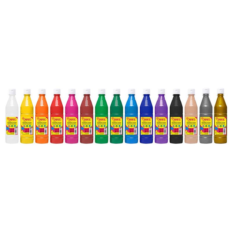 Гуашь JOVI, с повышенным содержанием пигмента, белая, 500мл