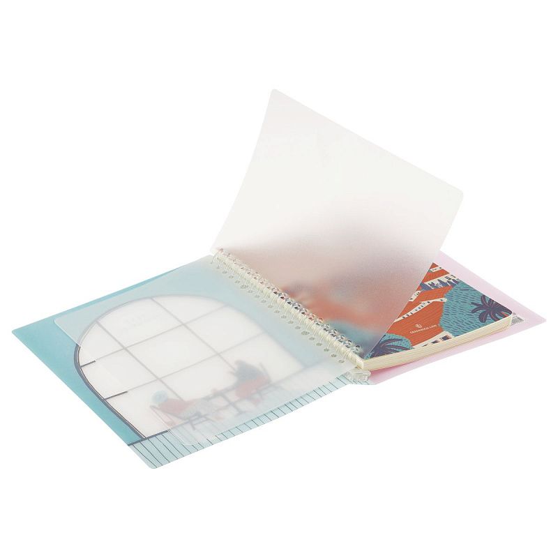 Тетрадь на кольцах А5, 80л., Greenwich Line "Best memories", пластиковая обложка, с разделителями