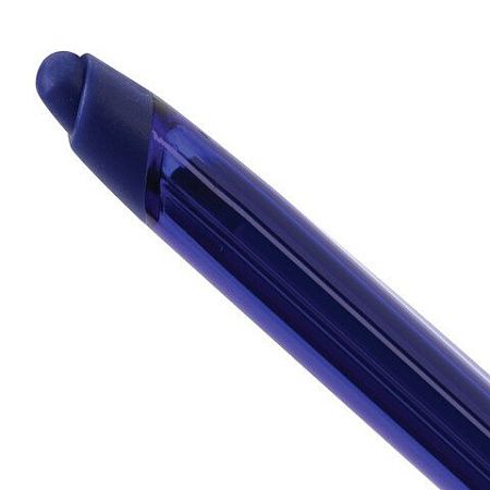 Ручка стираемая гелевая с грипом BRAUBERG "X-ERASE", СИНЯЯ, корпус синий, узел 0,7 мм, линия письма 0,35 мм, 143333 