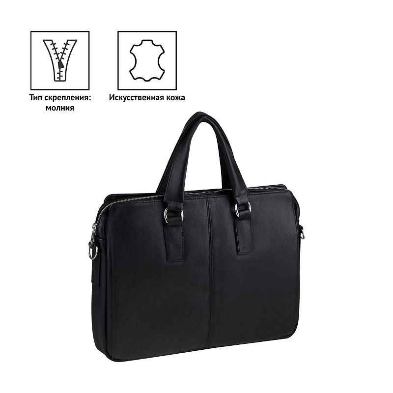 Сумка для ноутбука 16-17” OfficeSpace "City style", искусственная кожа, 360*270*100мм 