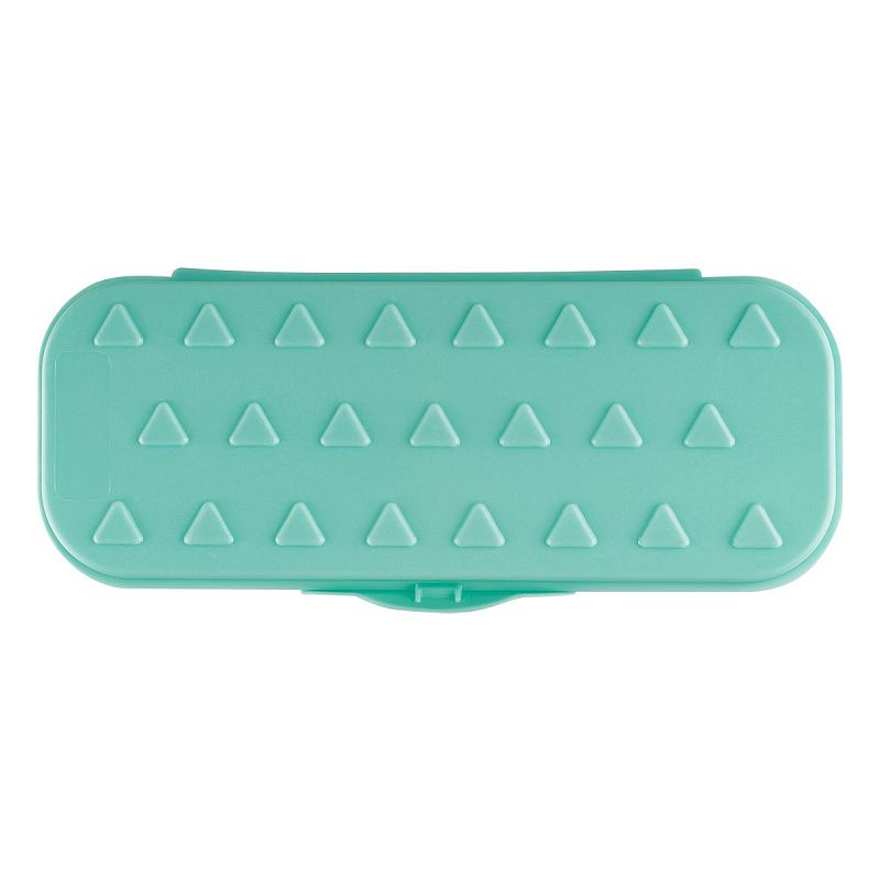 Пенал-футляр, 215*90*43 СТАММ "Коты", бирюзовый 