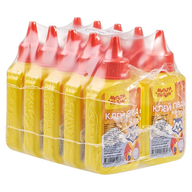 Клей ПВА Мульти-Пульти "Енот в Японии", 65г