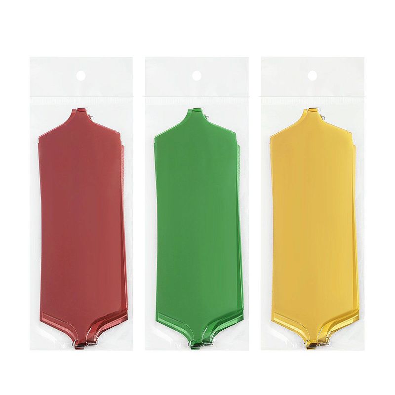 Набор бантов декоративных, MESHU, 3шт, 15см, круглые, ассорти