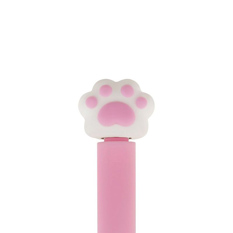 Ручка шариковая автоматическая MESHU "Spinner Paw" синяя, 0,7мм, корпус ассорти 