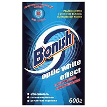 Средство для удаления пятен 600 г, BONISH (Бониш) "Optic white effect", без хлора 