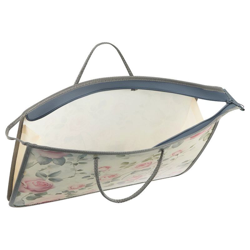 Папка с ручками А4 ArtSpace "Vintage", пластик, на молнии, 75мм 