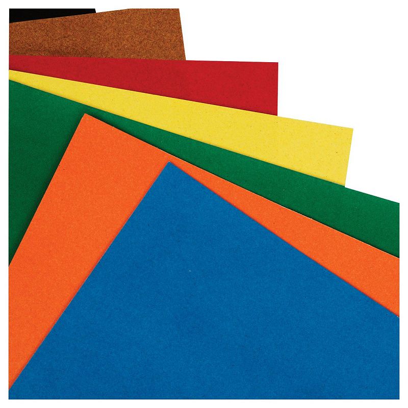 Картон бархатный А5, Мульти-Пульти, 7л., 7цв., в папке с европодвесом, "Приключения Енота"