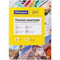 Пленка для ламинирования OfficeSpace 70*100мм, 60мкм, глянец, 100л.