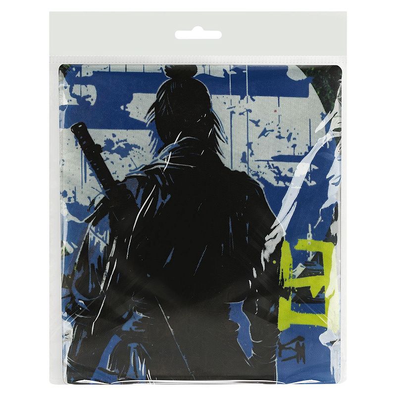 Мешок для обуви 1 отделение ArtSpace "The Lonely Samurai", 340*420мм, отражающая лента 