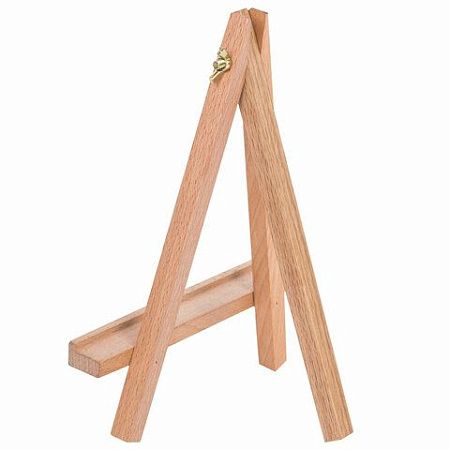 Мольберт настольный из бука 18х23см, высота холста до 25см, BRAUBERG ART CLASSIC, КОД
