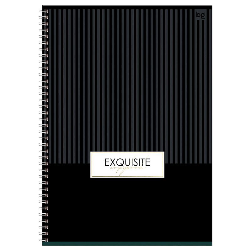 Тетрадь 96л., А4, клетка, на гребне BG "Minimal", глянцевая ламинация, тиснение фольгой