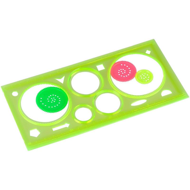 Линейка-спирограф СТАММ, европодвес 