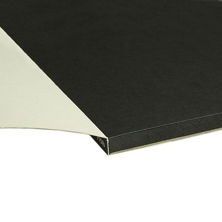 Скетчбук - альбом для смешанных техник 20л., А5 Clairefontaine "Paint ON Noir", на склейке, черный, 250г/м2
