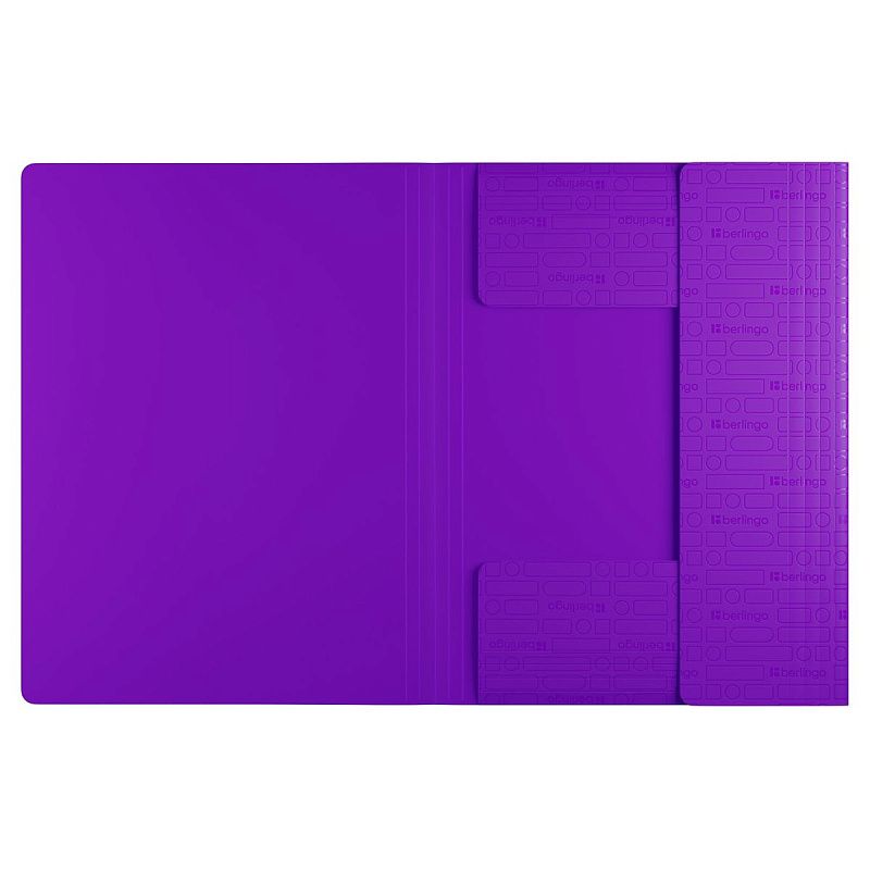Папка на резинке Berlingo "Your Way" А4, 600мкм, фиолетовая 