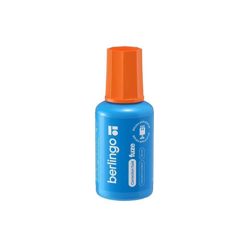 Корректирующая жидкость Berlingo "Fuze", 20мл