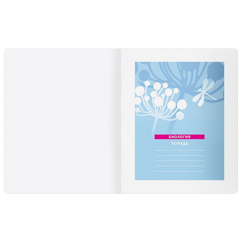Тетрадь предметная 48л. BG "Крафт" - Биология, матовая ламинация