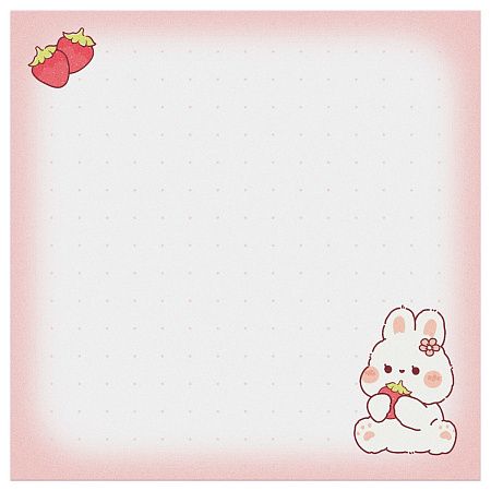Блок для записей MESHU "Sweet mood", 8,5*8,5см, 100л., на склейке