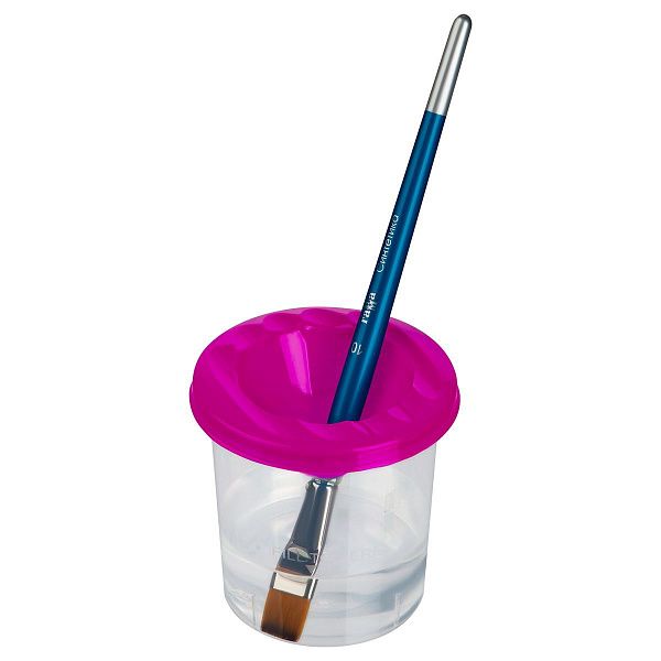 Стакан-непроливайка Гамма, розовый