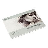 Скетчбук для графики и эскизов 40л., А5 Greenwich Line "Graphics. Graceful girl", на склейке, 160г/м2