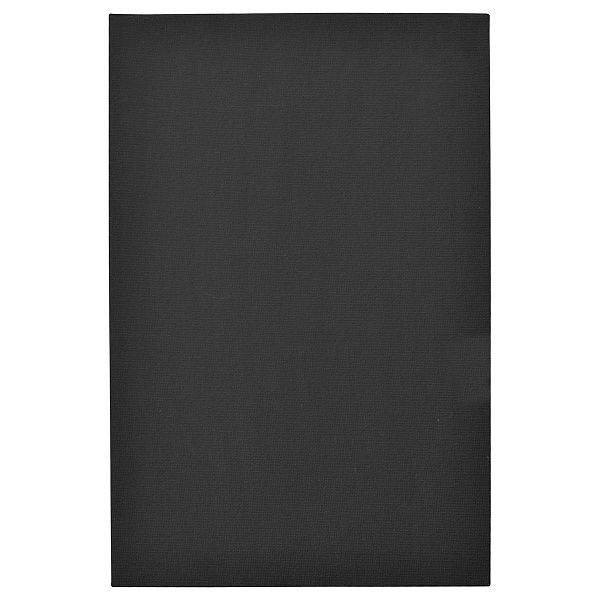 Холст на МДФ Гамма "Студия", 20*30см, цвет черный, 100% хлопок, 280г/м2, мелкое зерно