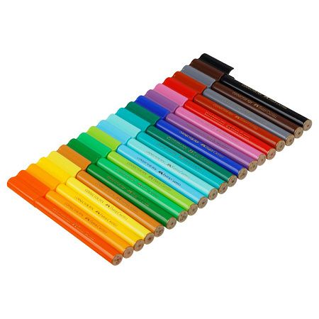 Набор для рисования Faber-Castell "Connector Dinosaur" 20 фломастеров