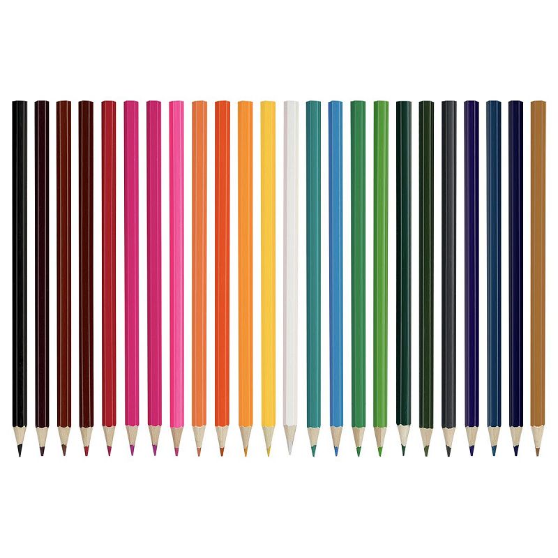 Карандаши цветные ArtSpace "Дракоша", 24цв., шестигранные, заточен., картон. упак., европодвес