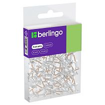 Кнопки силовые Berlingo, 30шт., цветные, ПВХ упак., европодвес, розовое золото