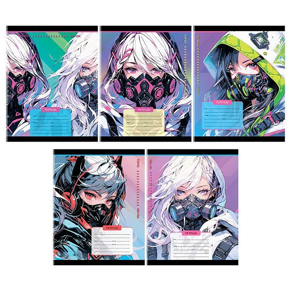 Тетрадь 18л., линия MESHU "МК_Anime"