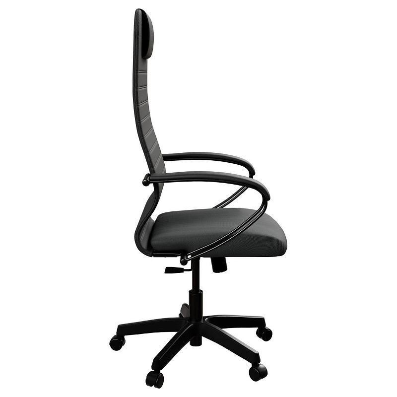 Кресло руководителя Метта SU-B-10, ткань-сетка черная, топ-ган (130/001), E4.12.1.222