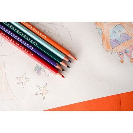 Карандаши цветные BIC "Tropicolors", 12 ЦВЕТОВ, пластиковые, европодвес, 83256610