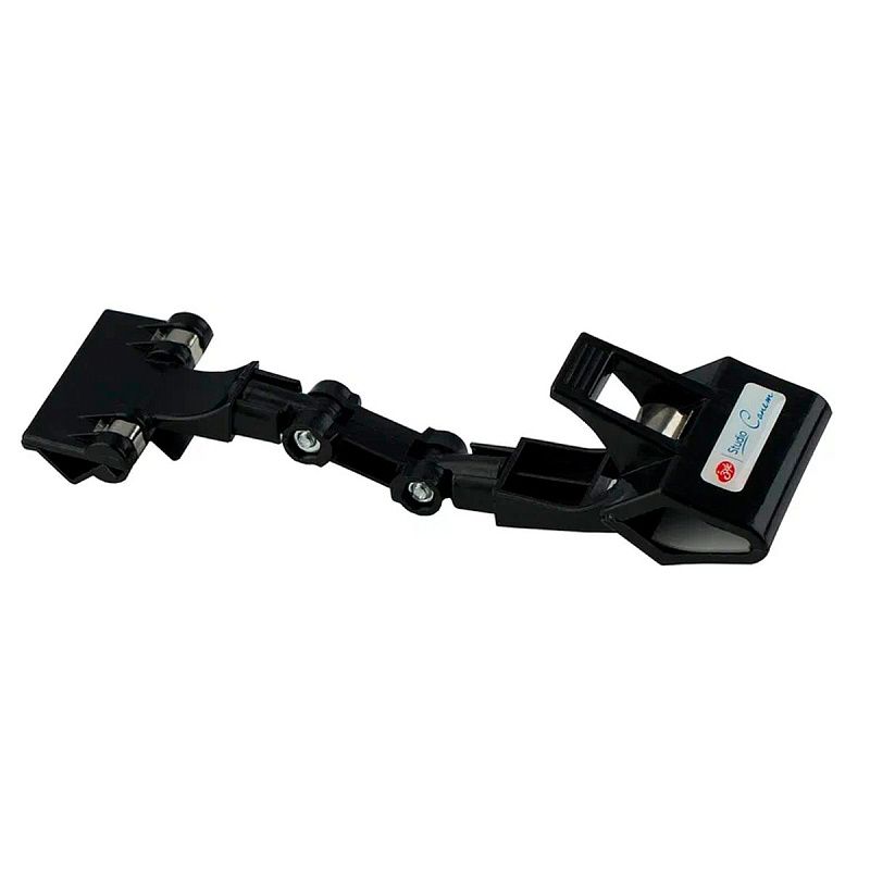 Держатель с зажимом "Сонет", пластик, черный NEW!