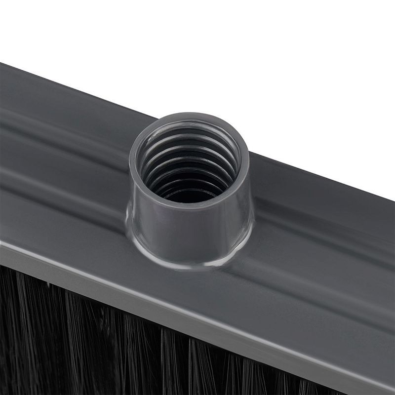 Щетка для уборки OfficeClean без черенка, ширина 24см, щетина 7см, пластик, еврорезьба