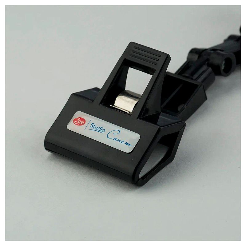 Держатель с зажимом "Сонет", пластик, черный NEW!