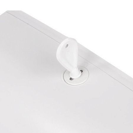 Диспенсер для полотенец LAIMA PROFESSIONAL BASIC (Система H2), Z-сложения, белый, ABS, 605049 