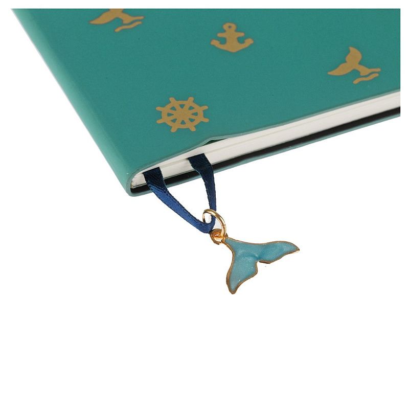 Дневник 1-11 кл. 48л. ЛАЙТ BG "Sea breeze", иск. кожа, тиснение фольгой, декоративная фигурка из эмали на закладке-ляссе