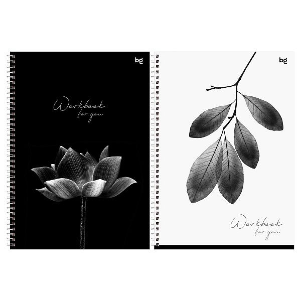 Тетрадь 96л., А4, клетка, на гребне BG "For you"