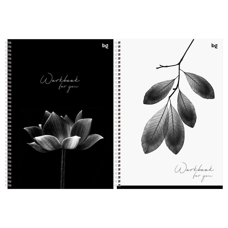 Тетрадь 96л., А4, клетка, на гребне BG "For you"