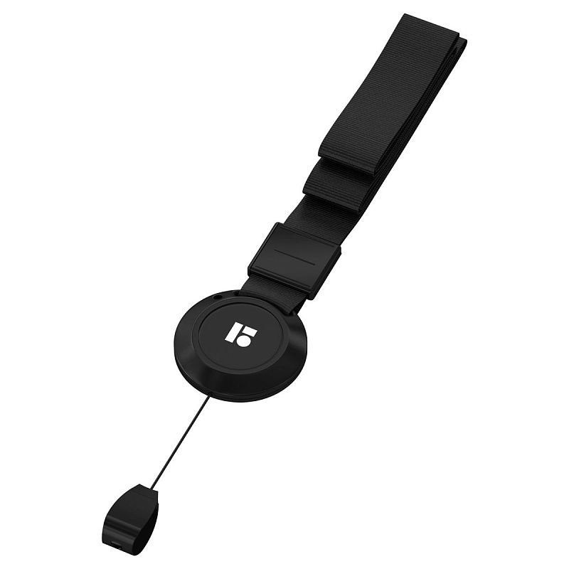 Держатель-рулетка для бейджей "ID 300", 70см, с черной лентой 45см