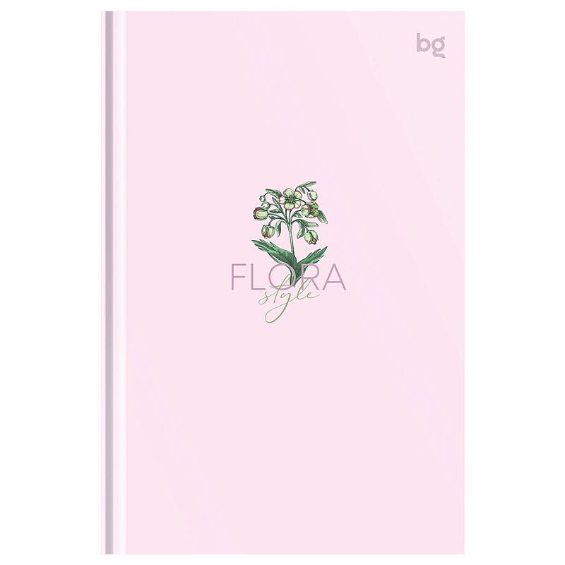 Бизнес-блокнот А6, 64л., евроформат, BG "Beautiful flowers", матовая ламинация, тиснение фольгой