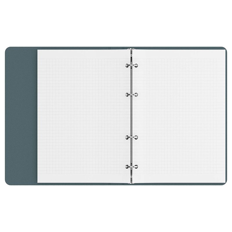 Тетрадь на кольцах А5, 120л., BG "Silence", картон, soft-touch ламинация